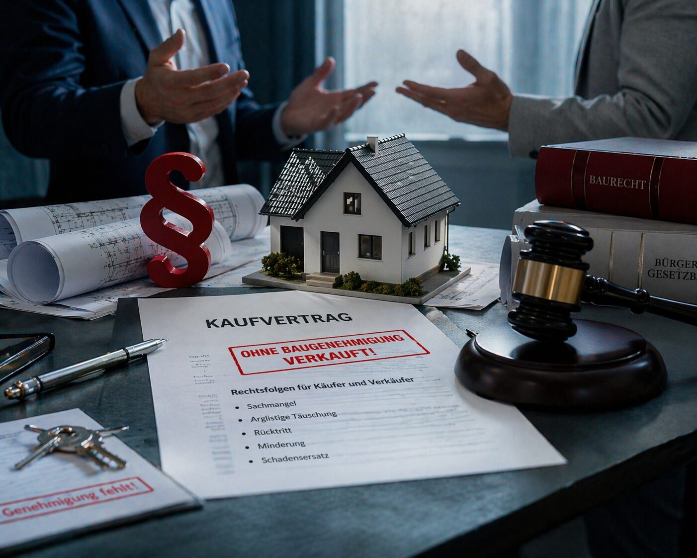 Haus verkauft ohne Genehmigung? Rechtsfolgen für Käufer & Verkäufer