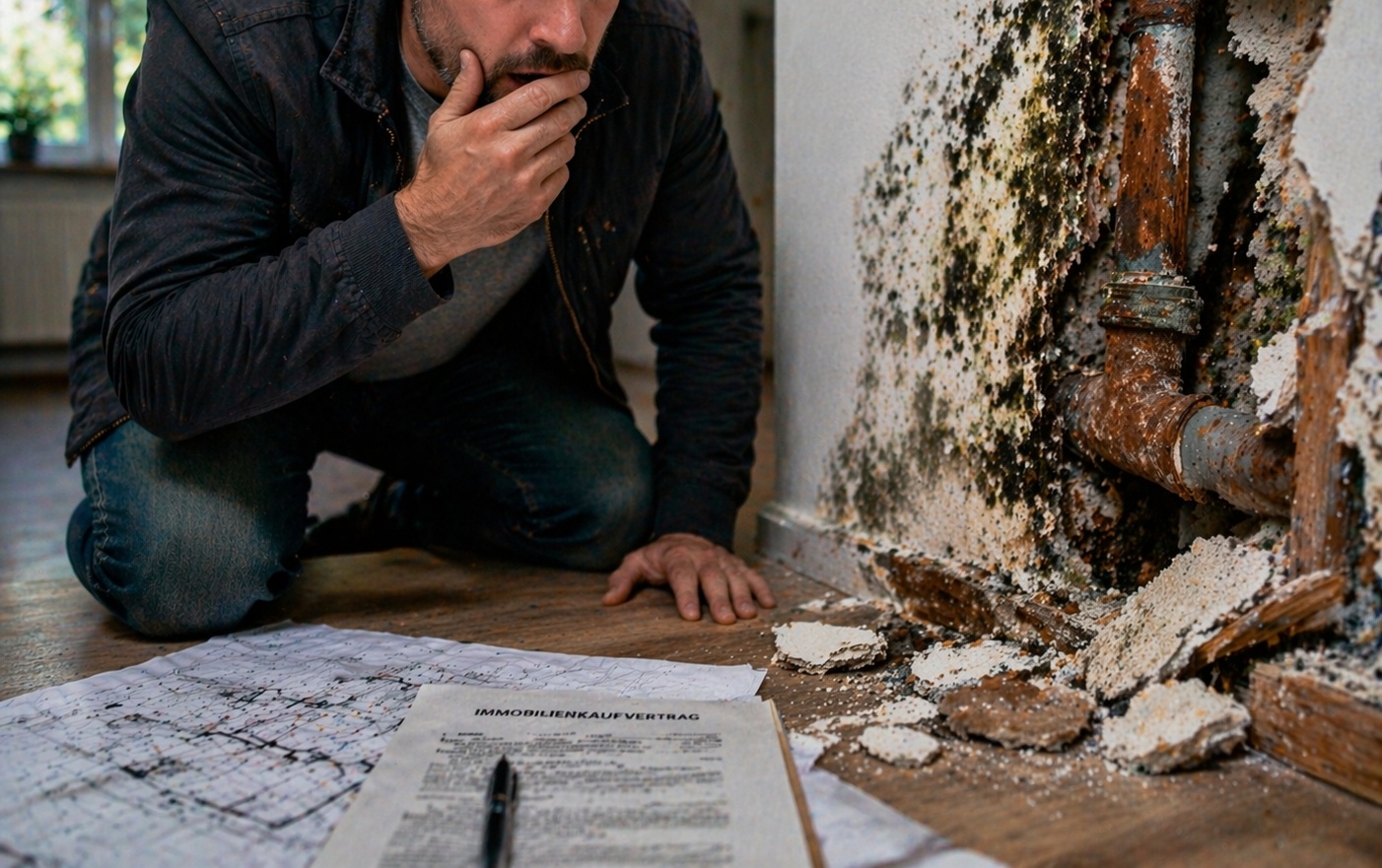 Typische versteckte Mängel beim Hauskauf: Risiken im Verborgenen