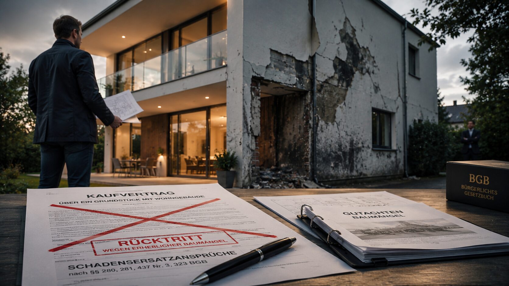 Rücktritt vom Kaufvertrag aufgrund von Baumängeln – Schadensersatzansprüche des Käufers